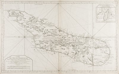Lot 130 - Madagascar. Bellin (J.N.), Carte de l'Isle de Madagascar..., 1765