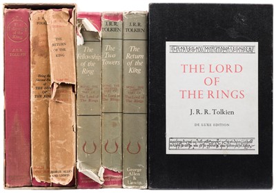 Lot 450 - Tolkien (J. R. R.) Lord of the Rings, 3 volumes, 1961-62