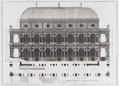Lot 357 - Palladio (Andrea). Le Piante e' li Prospetti d'Architettura..., 1818
