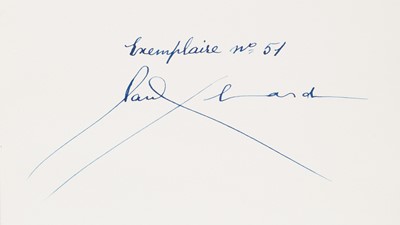 Lot 342 - Eluard (Paul). A Pablo Picasso..., 1945