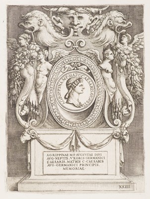 Lot 340 - Collection of various etched and engraved plates of ornamental designs, 16th-18th century