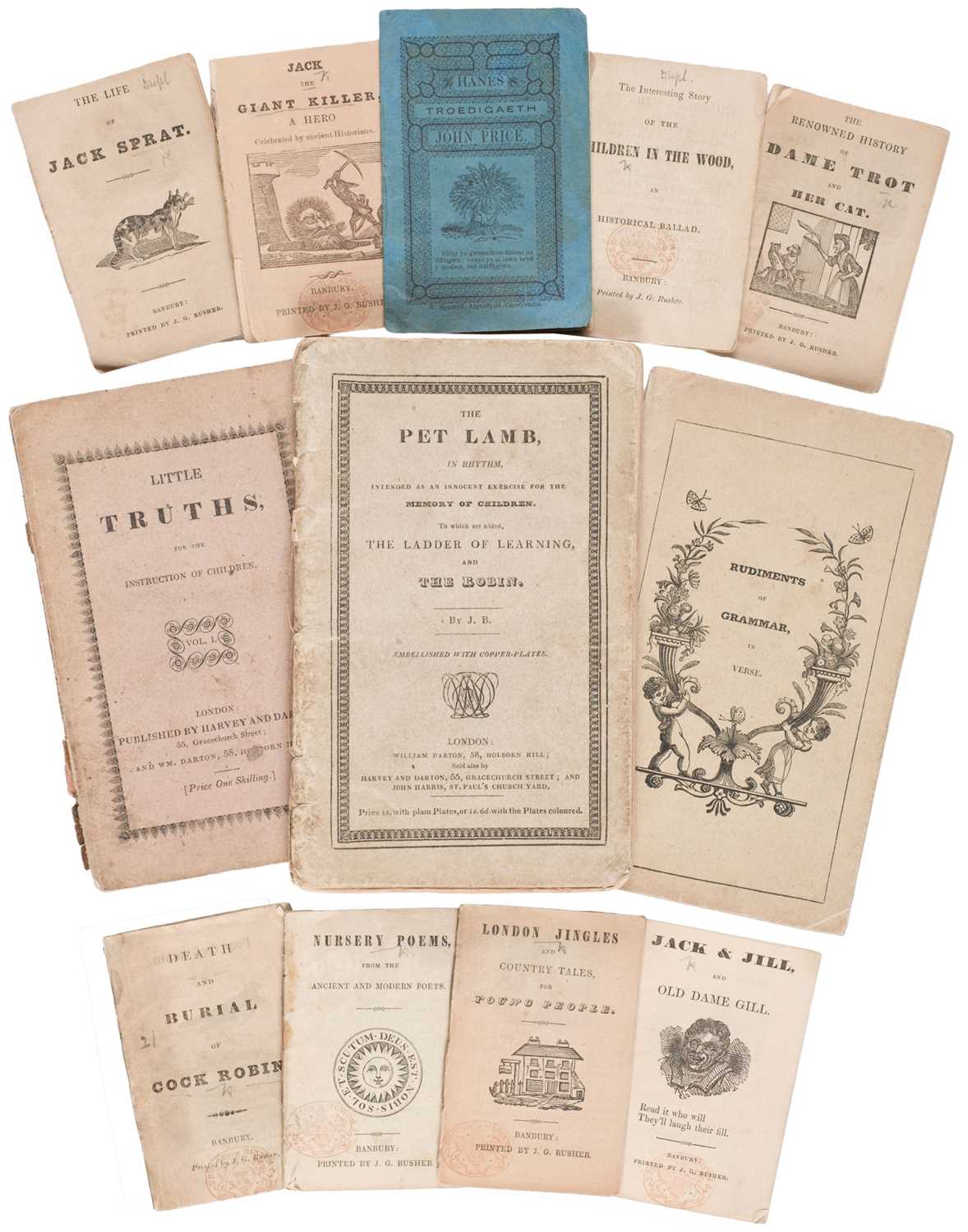 Lot 254 - Chapbooks. A collection of 32 Chapbooks,