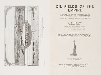 Lot 20 - Henry (James Dodds). Oil Fields of the Empire. A Survey of British Imperial Petroleum Questions...