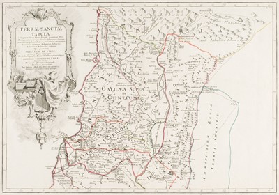 Lot 113 - Holy Land. De L'Isle (Guillaume), Terrae Sanctae Tabula..., Parsis, circa 1771