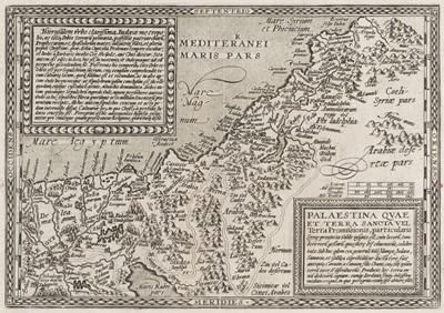 Lot 115 - Holy Land. Quad (M.), Palaestina quae et Terra Sancta vel Terra Promisionis..., circa 1600