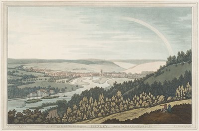 Lot 24 - London & River Thames. A large folio album of 344 prints and 2 watercolours, late 18th/early 19th c.