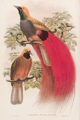 Lot 75 - Gould (John). The Birds of New Guinea, volumes I-II, facsimile limited edition, 1988