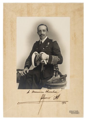 Lot 870 - Alfonso XIII, 1886-1941, King of Spain