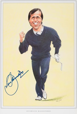 Lot 312 - Golfing Autographs. Golf Characters. Caricatures by John Ireland, Text by Chris Plumridge