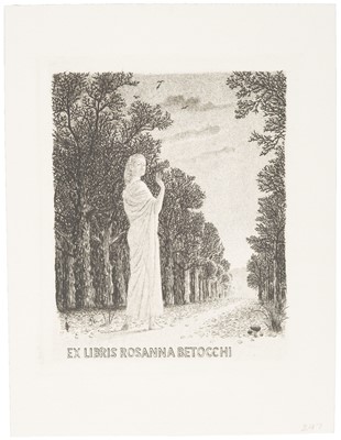 Lot 419 - Severin (Mark, 1906-1987). A collection of 69 ex-libris by Mark Severin, circa 1971-1990