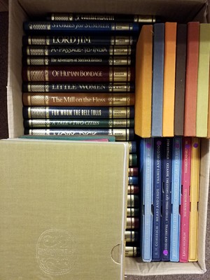 Lot 456 - Literature. A collection of modern literature from The Greatest Writers Library & art reference from Thames and Hudson, approximately 70 volumes