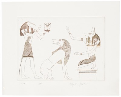 Lot 407 - De Koster (Elly, 1948-). A collection of 68 ex libris and editoned prints