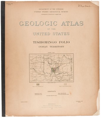 Lot 87 - Walcott. Geologic Atlas of the United States, 227 volumes, Washington: U.S. Geological Survey, 1894