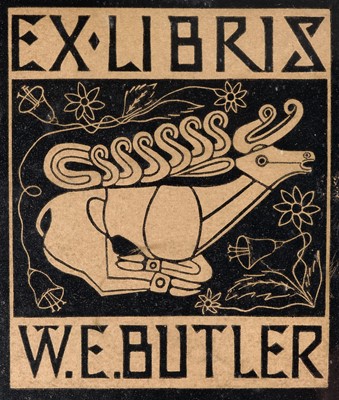 Lot 415 - Riley de Cayless (Derek, 1931-). A collection of 105 ex libris..., and other British bookplates