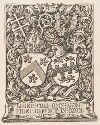 Lot 421 - Universities of Oxford & Cambridge. A collection of bookplates for Oxford and Cambridge Colleges