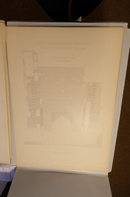 Lot 364 - Russian Imperial Archaeological Commission. Mecheti Samarkanda...Les Mosquees de Samarcande, Fascicule I Gour-Emir, St. Petersburg: Expedition pour la Confection des Papiers d'Etat, 1905