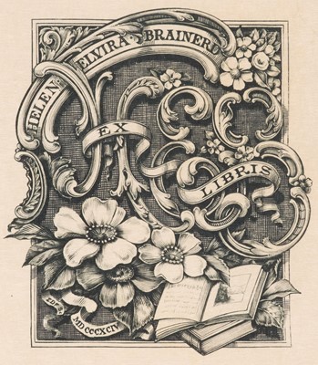 Lot 405 - America & Australia. A collection of 45 American and 12 Australian bookplates