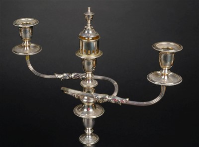 Lot 140 - Candelabras.