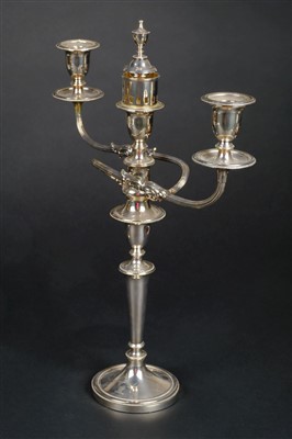 Lot 140 - Candelabras.