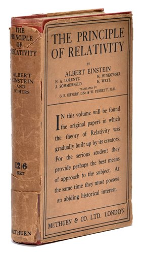 Lot 375 - Einstein (Albert & Lorentz, H.A. & Minkowski, H. & Weyl, H.).