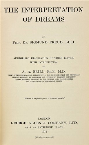 Lot 384 - Freud, Sigmund