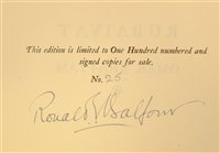 Lot 417 - Balfour, Ronald, illustrator