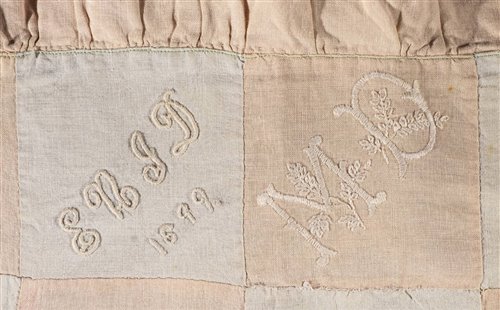 Lot 415 - Embroidered cloth.