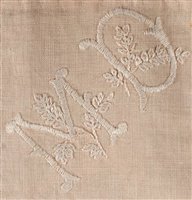 Lot 415 - Embroidered cloth.