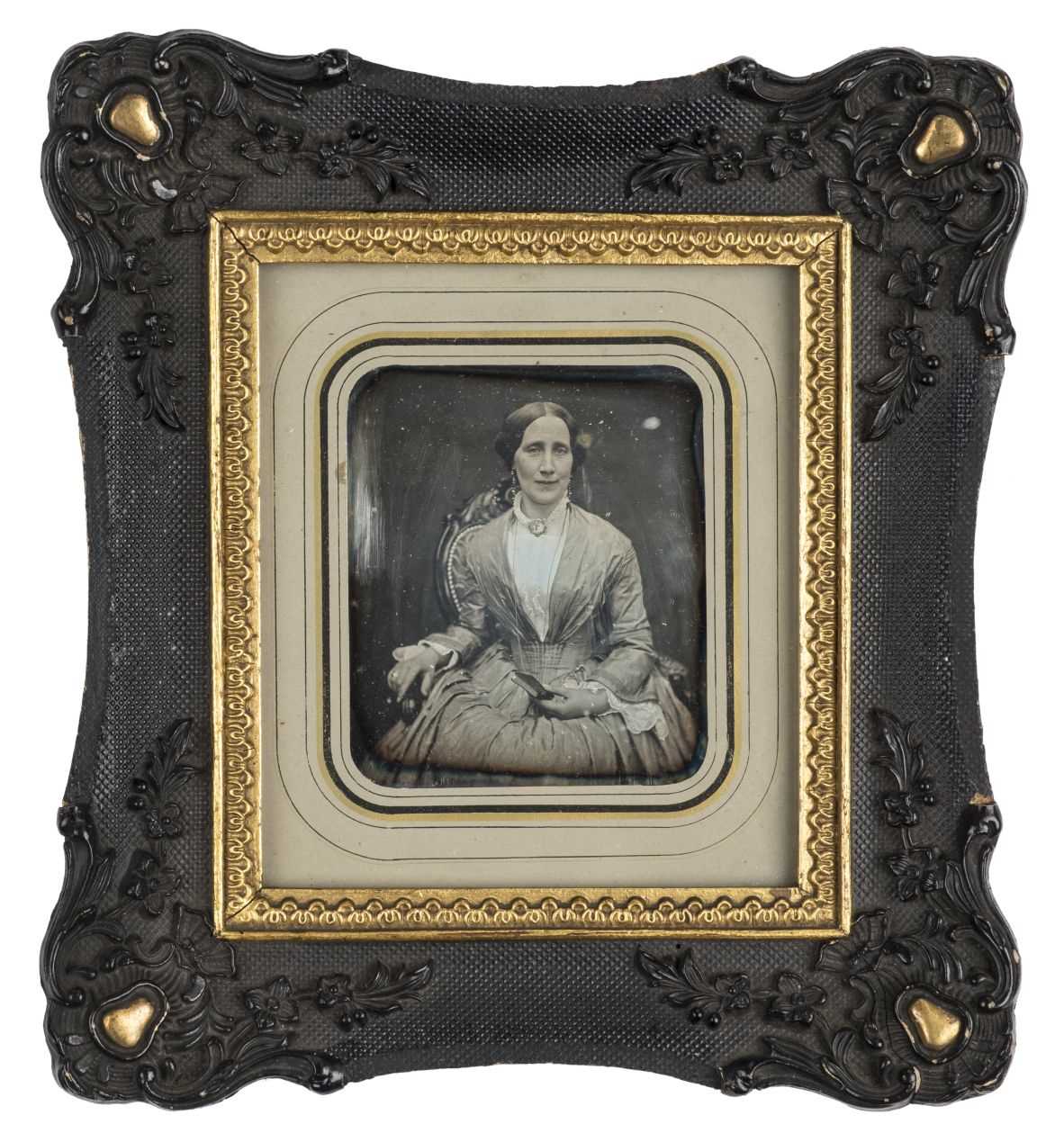 Lot 312 - Pair of sixth-plate daguerreotypes