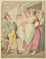 Lot 78 - Attributed to Thomas Rowlandson (1756-1827).