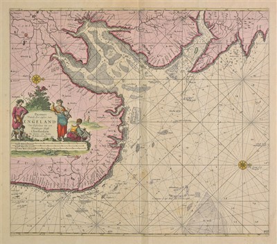 Lot 205 - Sea chart.