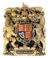 Lot 268 - Royal Coat of Arms.