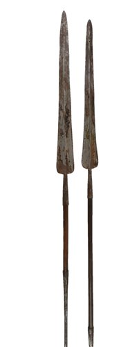 Lot 348 - Masai Spears.