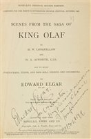 Lot 301 - Elgar, Edward, 1857-1934