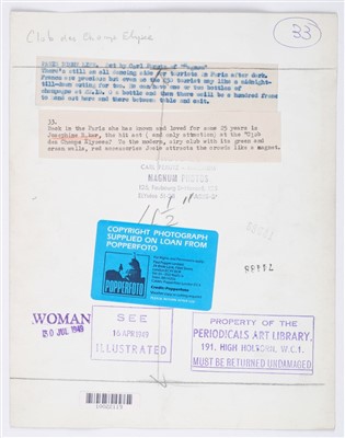 Lot 160 - Perutz, Carl, born 1921