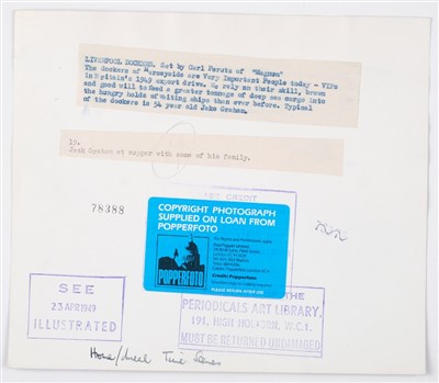 Lot 160 - Perutz, Carl, born 1921
