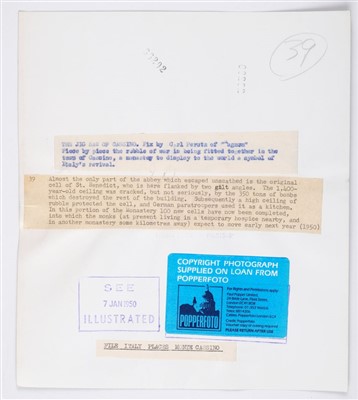 Lot 160 - Perutz, Carl, born 1921