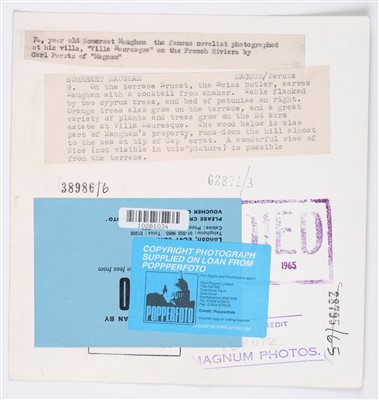 Lot 160 - Perutz, Carl, born 1921