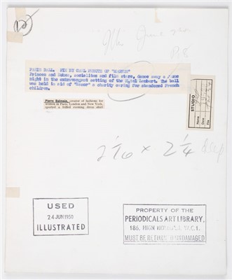 Lot 160 - Perutz, Carl, born 1921