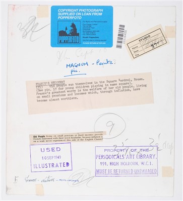 Lot 160 - Perutz, Carl, born 1921