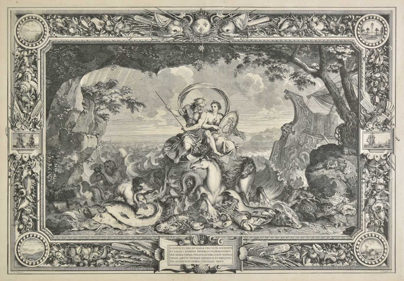 Lot 435 - Le Clerc, Sebastien, 1637-1714