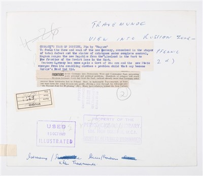 Lot 164 - Seymour, David, 'Chim', 1911-1956